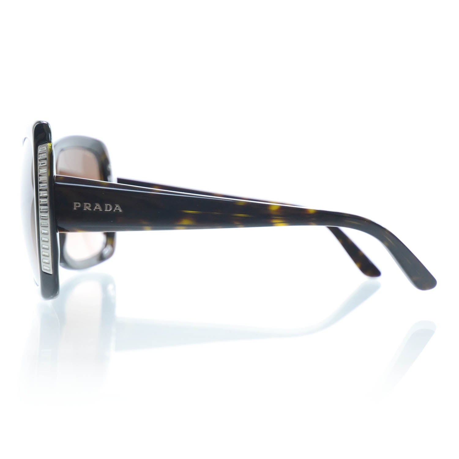 Prada Tortoise Shell Sunglasses SPR 11L 3 of 9