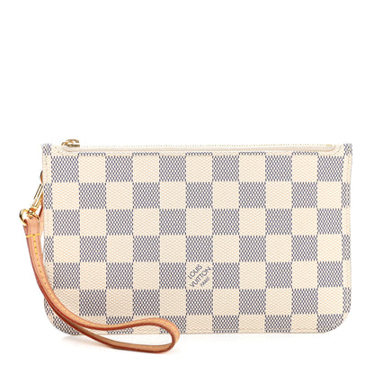 Louis Vuitton Damier Azur Neverfull PM Pochette 1 of 15