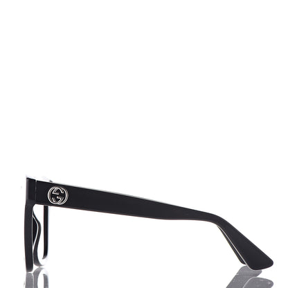 Gucci Acetate Square Frame Sunglasses GG0029S Black 3 of 8