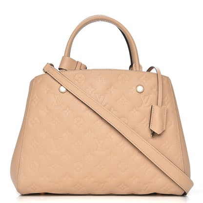 Louis Vuitton Empreinte Montaigne MM Dune 1 of 9
