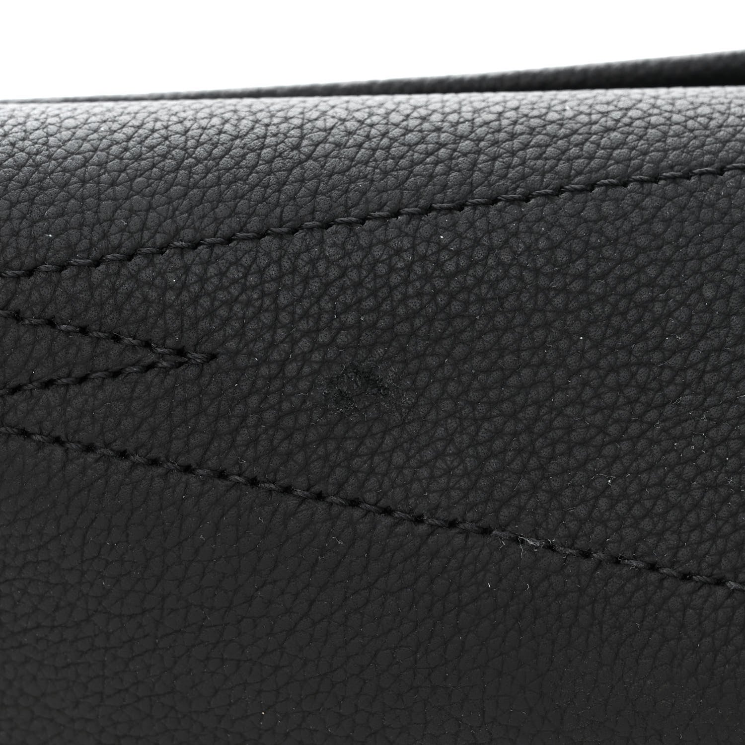 Louis Vuitton Calfskin Aerogram Messenger Black 10 of 11