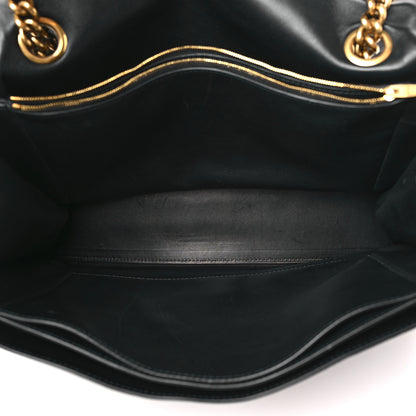 Balenciaga Crushed Calfskin Large Crush Chain Bag Black 5 of 8