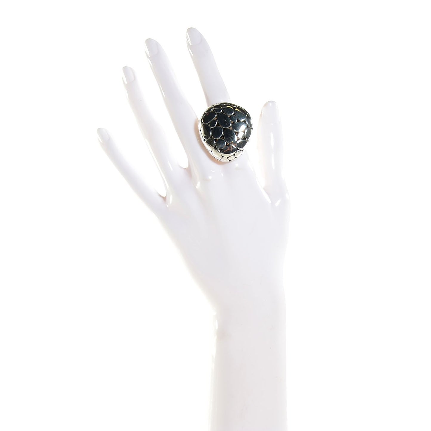 Sterling Silver Dot Ring 7.25