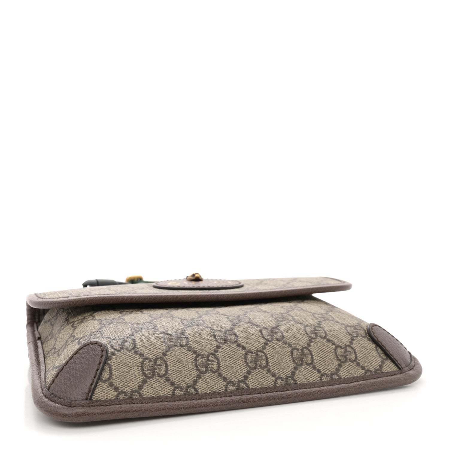 Gucci GG Supreme Monogram Neo Vintage Web Belt Bag Brown 4 of 11