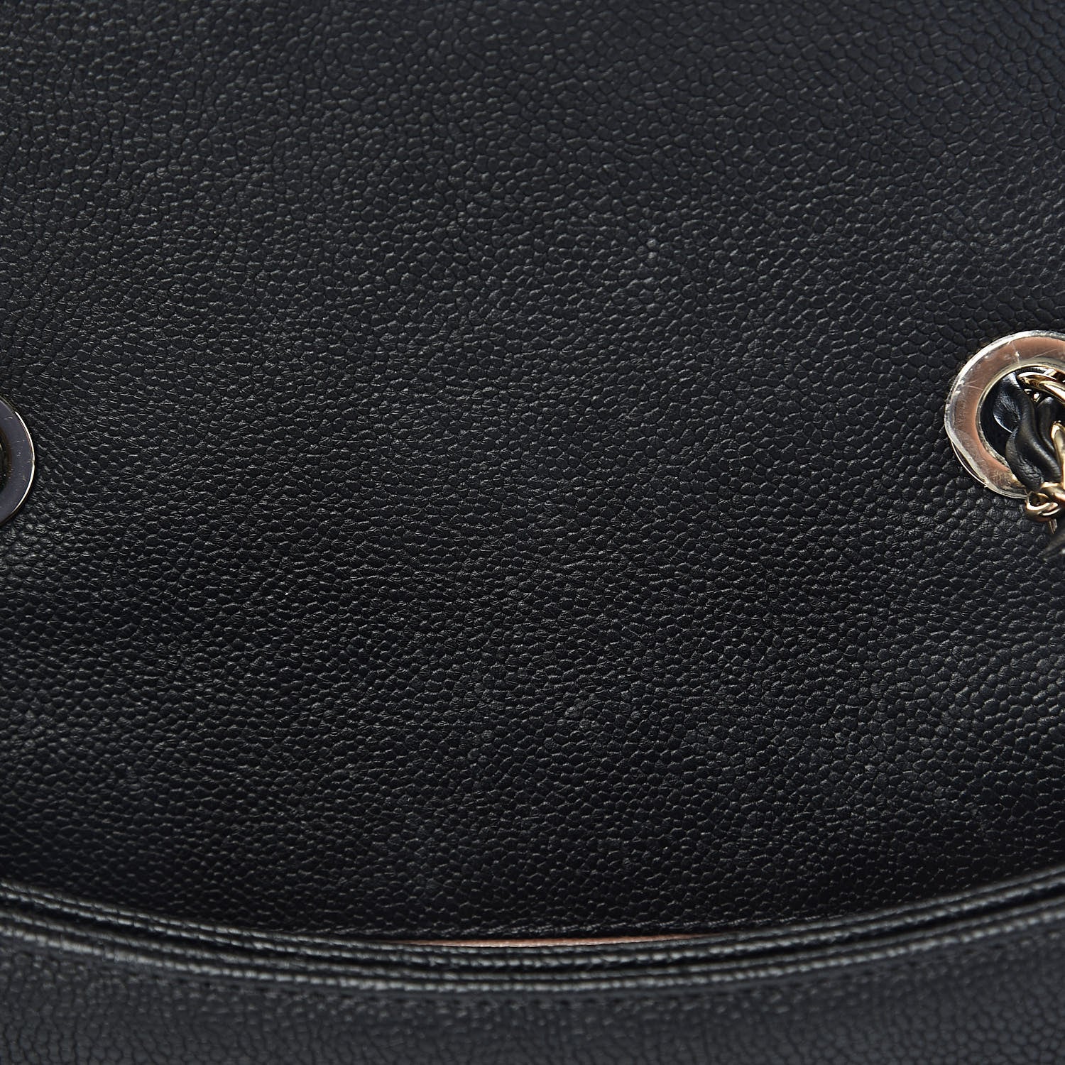 Chanel Grained Calfskin Quilted Small Cuba Top Handle Flap Black 8 of 14
