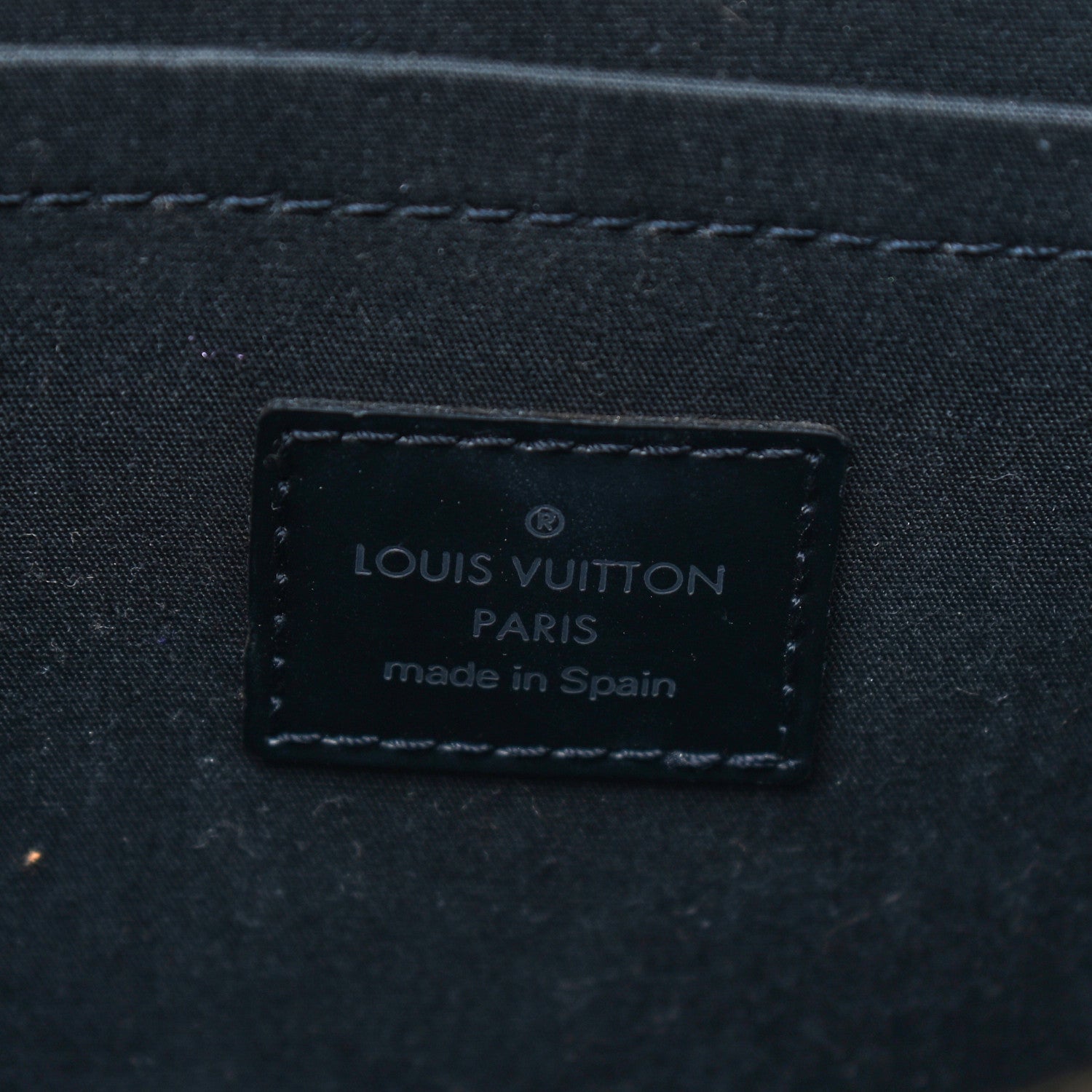 Louis Vuitton Epi Croisette PM Black 6 of 8