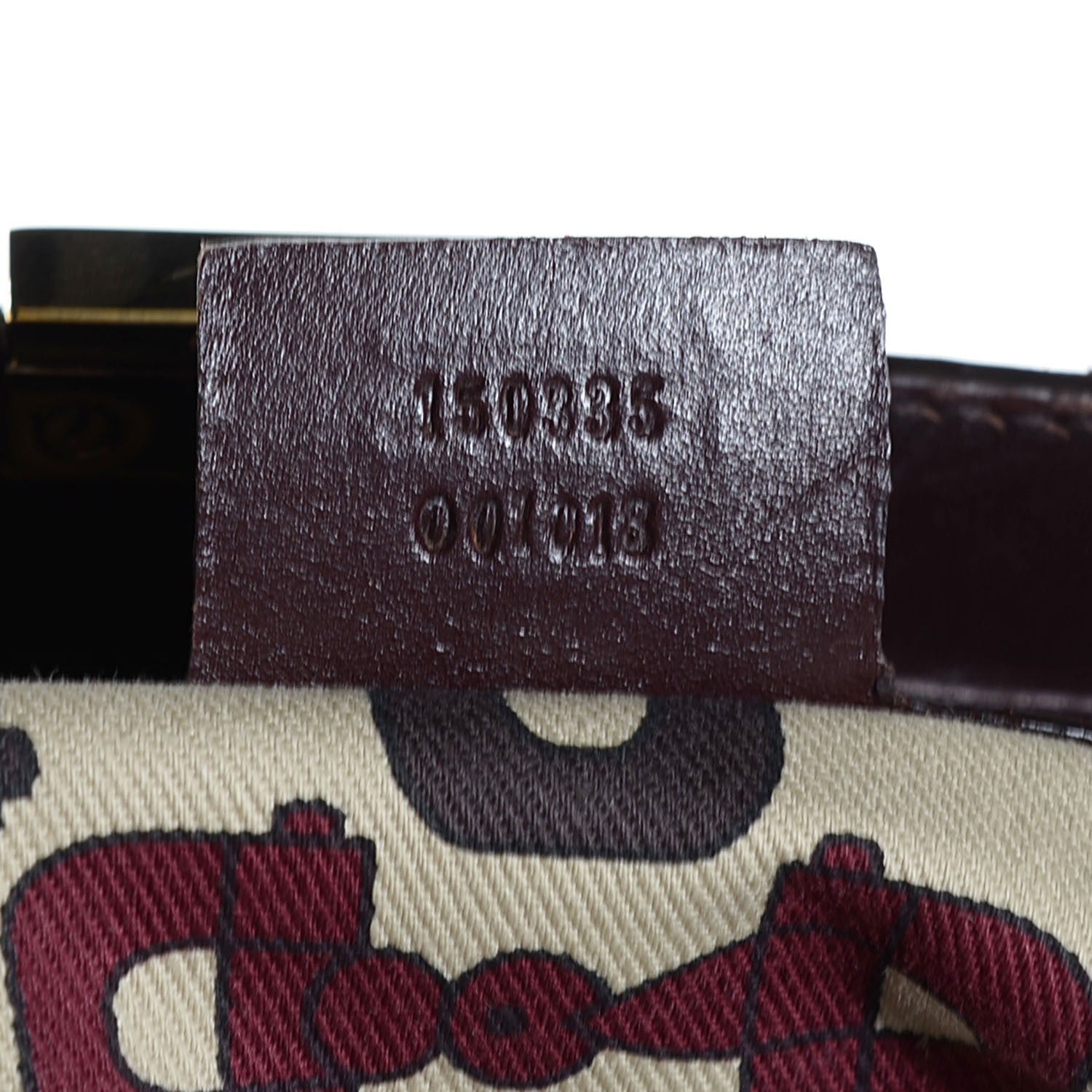Gucci Guccissima Large Treasure Boston Dark Brown 7 of 7