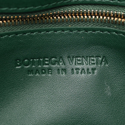 Bottega Veneta Lambskin Maxi Intrecciato Cassette Crossbody Bag Raintree 6 of 10
