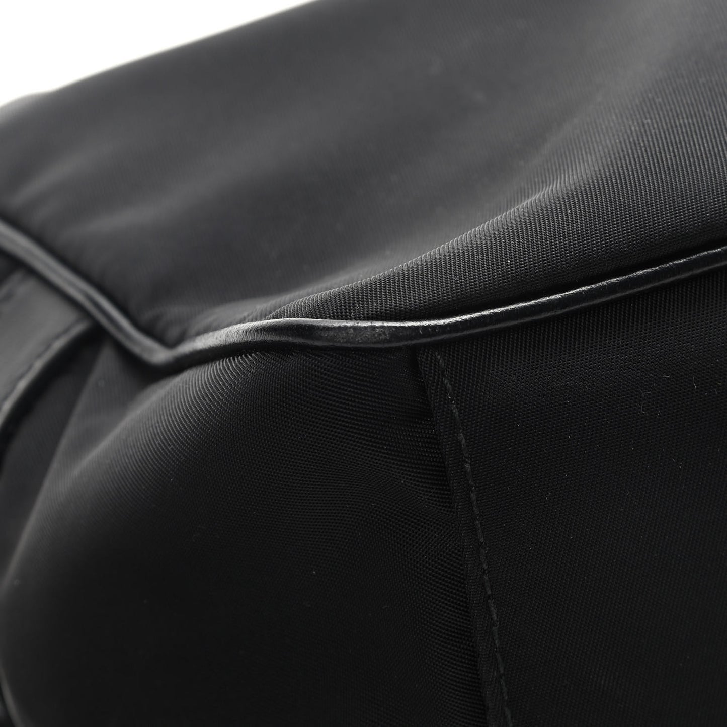 Nylon Tessuto Vela Crossbody Bag Black