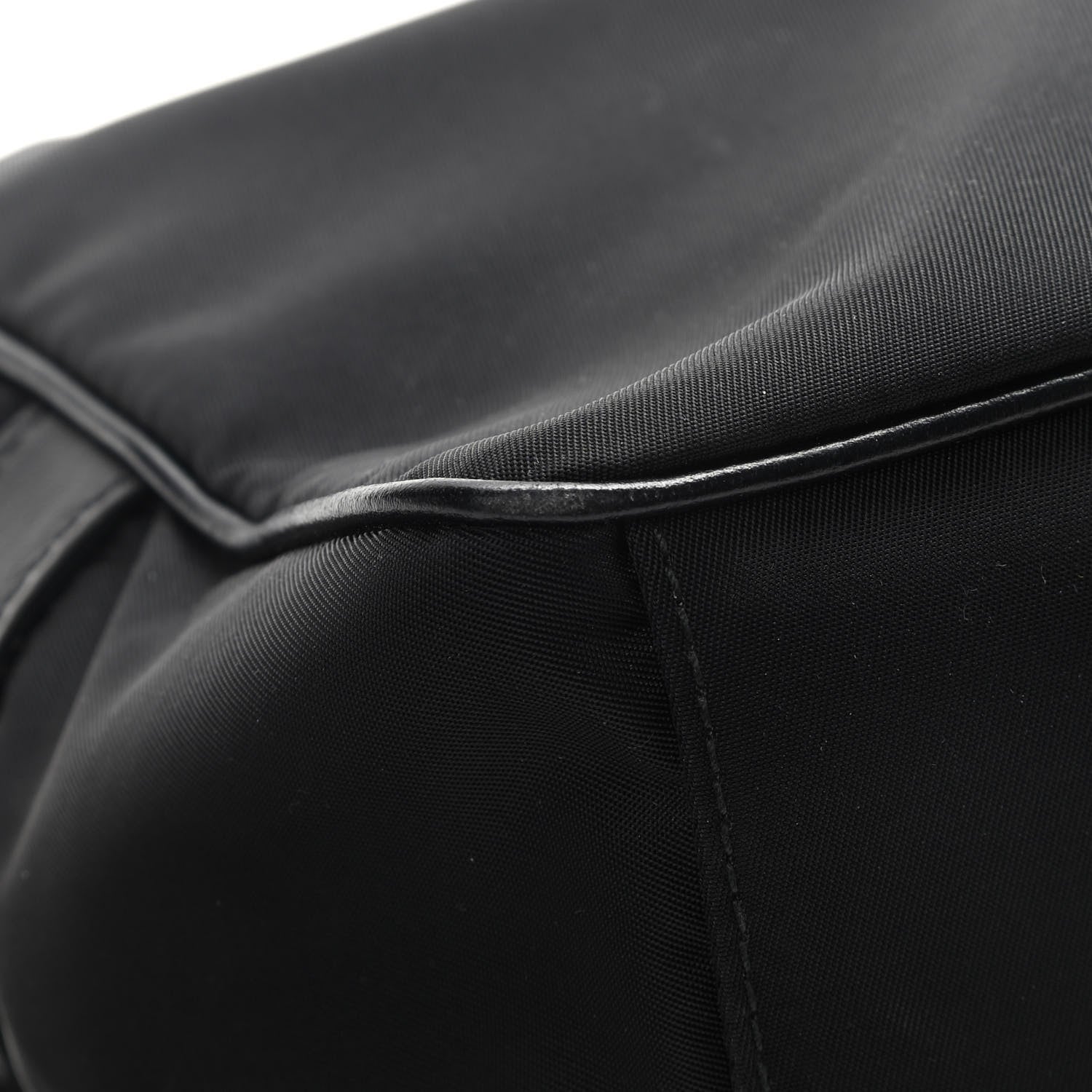 Prada Nylon Tessuto Vela Crossbody Bag Black 10 of 12
