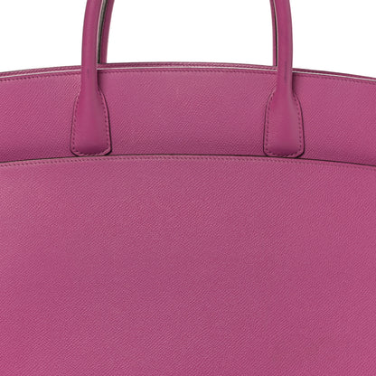 Hermes Epsom White Bus 40 Cyclamen 8 of 11