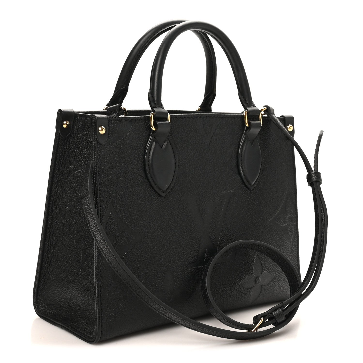 Louis Vuitton Empreinte Monogram Giant Onthego PM Black 3 of 9