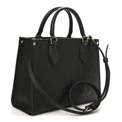 Louis Vuitton Empreinte Monogram Giant Onthego PM Black 3 of 9