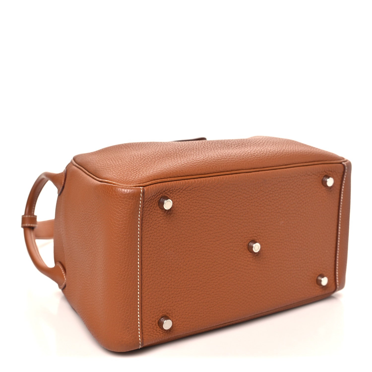 Hermes Taurillon Clemence Lindy 30 Gold 4 of 10