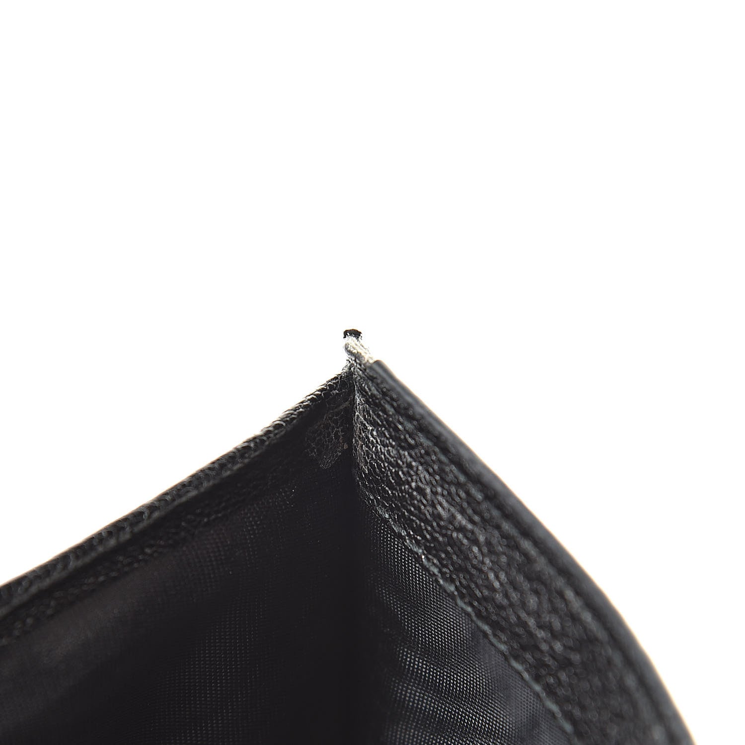 Miu Miu Goatskin Madras Small Wallet Black 8 of 13