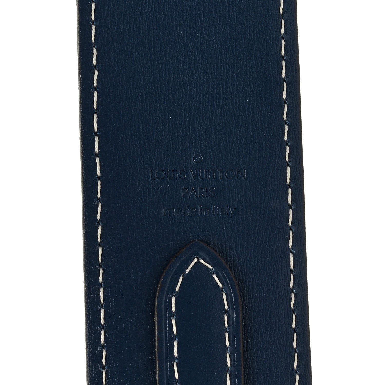 Louis Vuitton Denim Monogram Jacquard Bandouliere Shoulder Strap Bleu 3 of 4