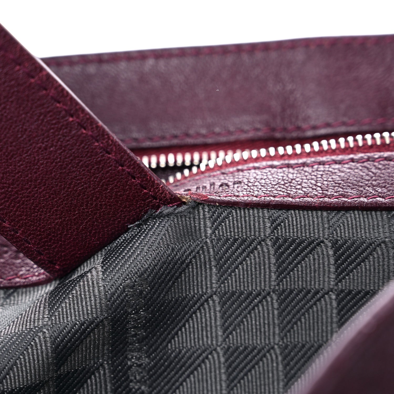 Proenza Schouler Lambskin PS1 Large Satchel Oxblood 13 of 29