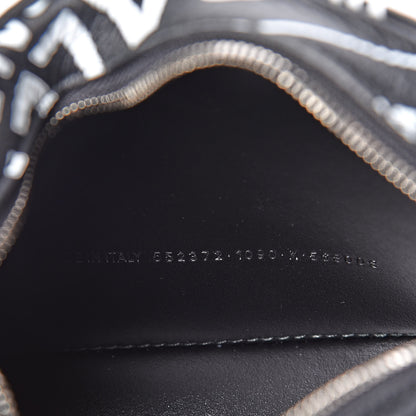 Balenciaga Calfskin Logo Print XS Everyday Camera Bag Black 7 of 9