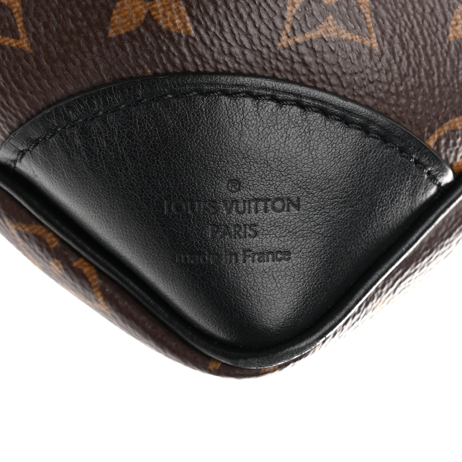 Louis Vuitton Monogram Odeon MM Black 6 of 9