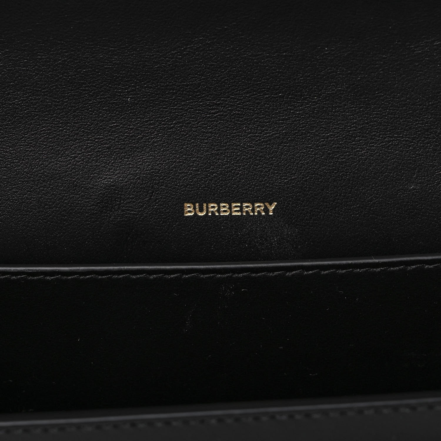 Burberry Calfskin Mini Vintage Check Note Bag Black 6 of 12