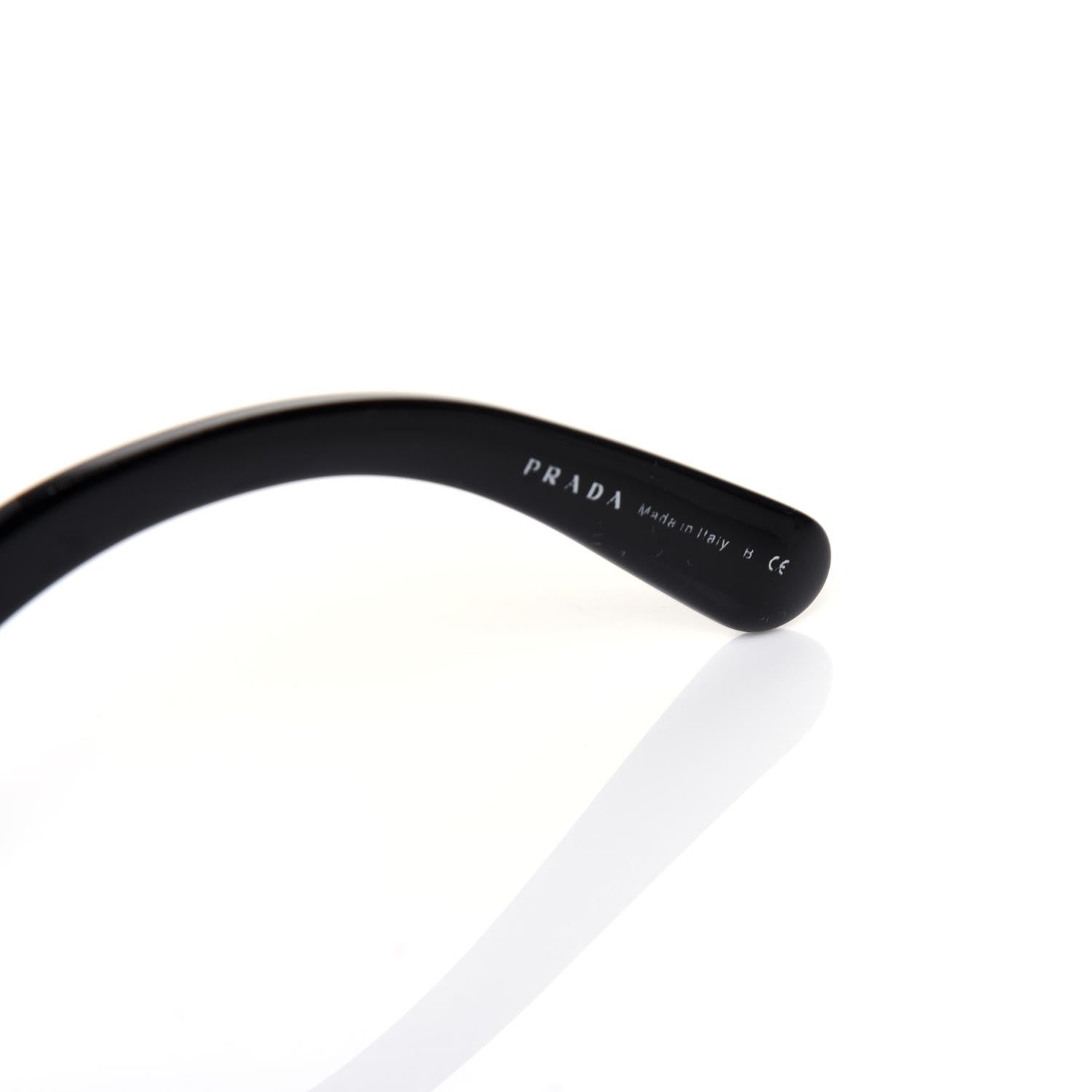 Prada Baroque Sunglasses SPR 27N Black 6 of 7