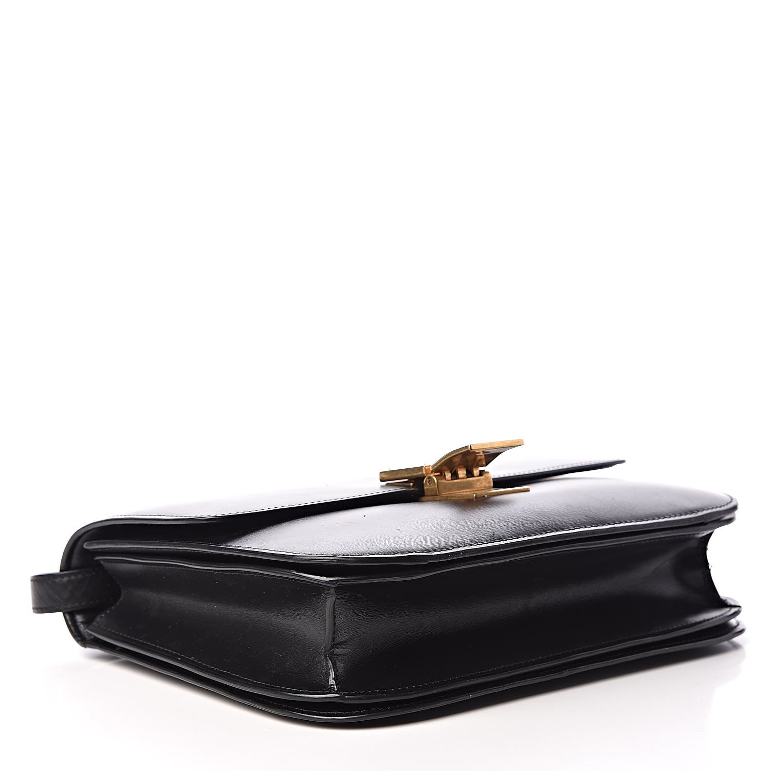 Celine Box Calfskin Medium Classic Box Flap Bag Black 4 of 13