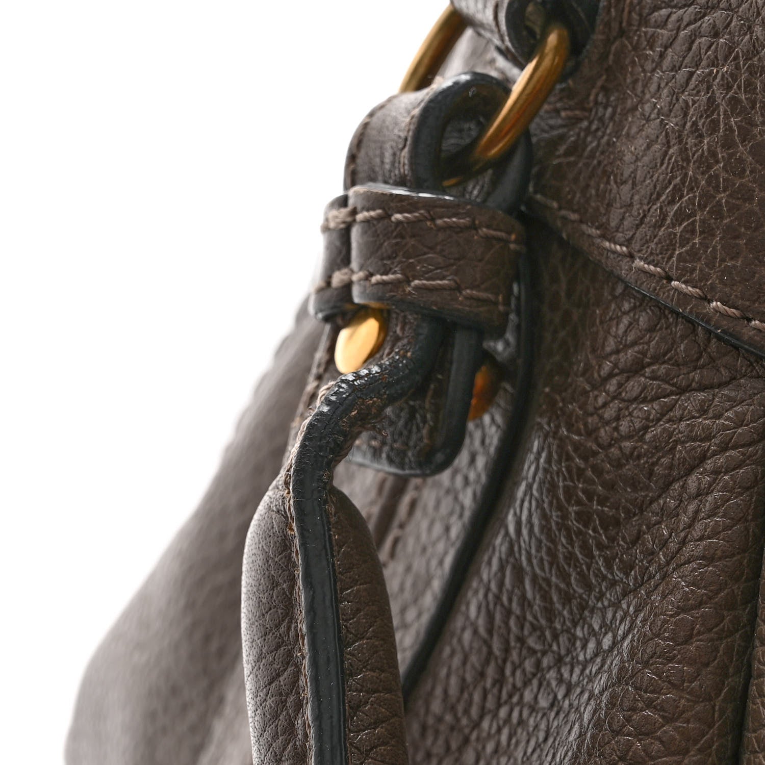 Chloe Calfskin Small Paraty Khaki 10 of 10