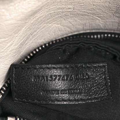 Saint Laurent Lambskin Quilted Small Loulou Puffer Monogram Chain Satchel Crema Soft 6 of 8