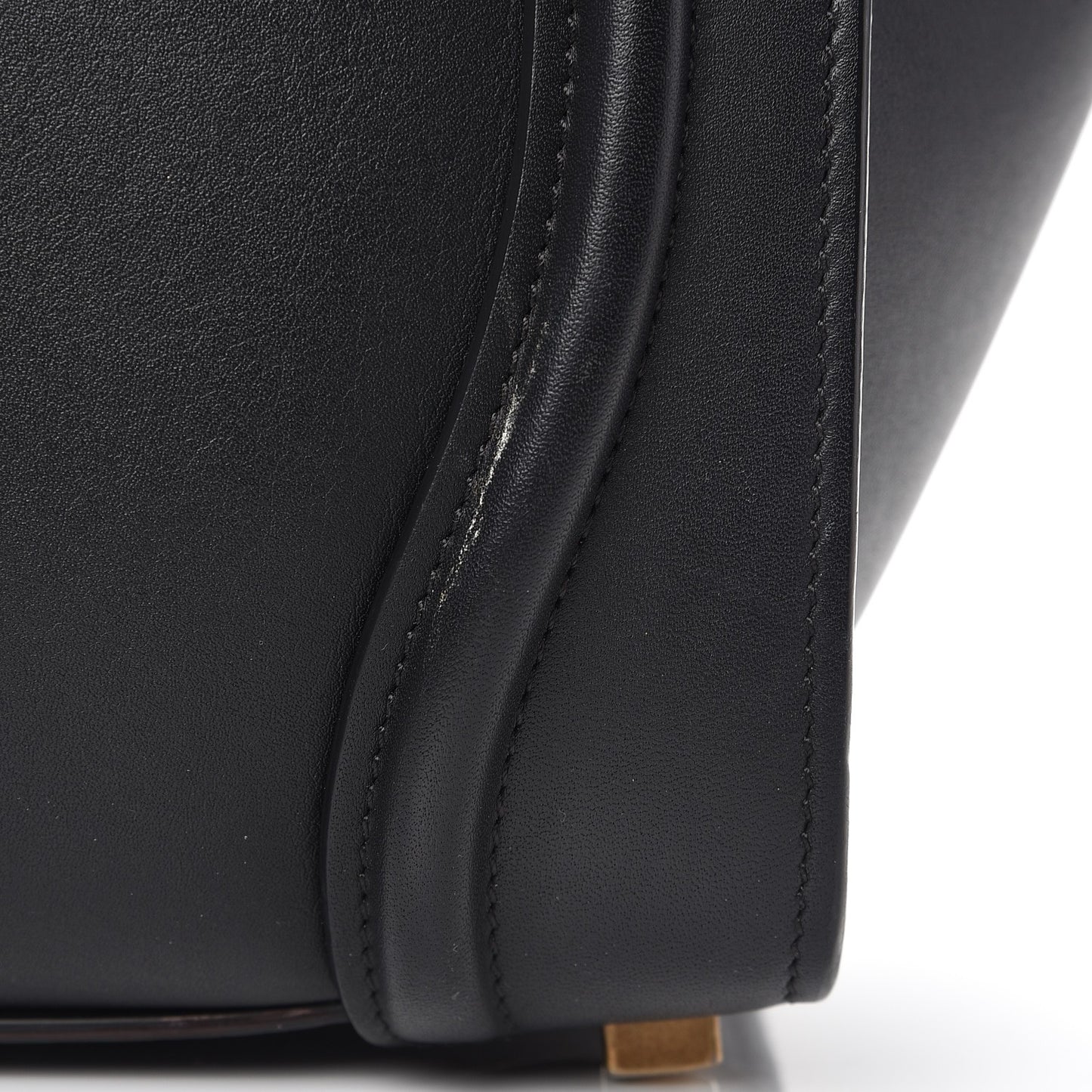 Smooth Calfskin Micro Luggage Black