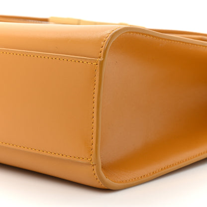 Saint Laurent Smooth Calfskin Manhattan Baguette Tangerine 8 of 15