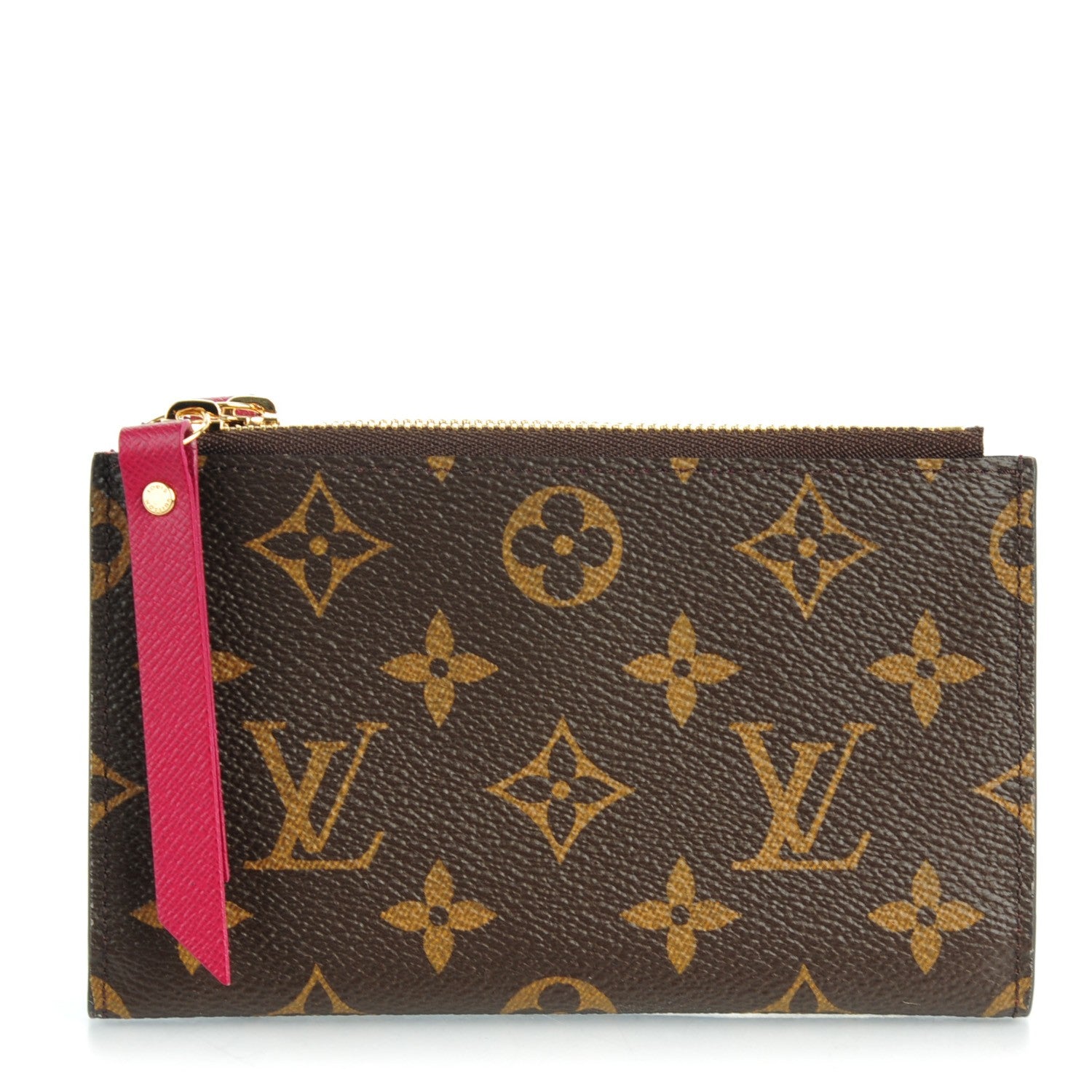 Louis Vuitton Monogram Adele Compact Wallet Fuchsia 1 of 7