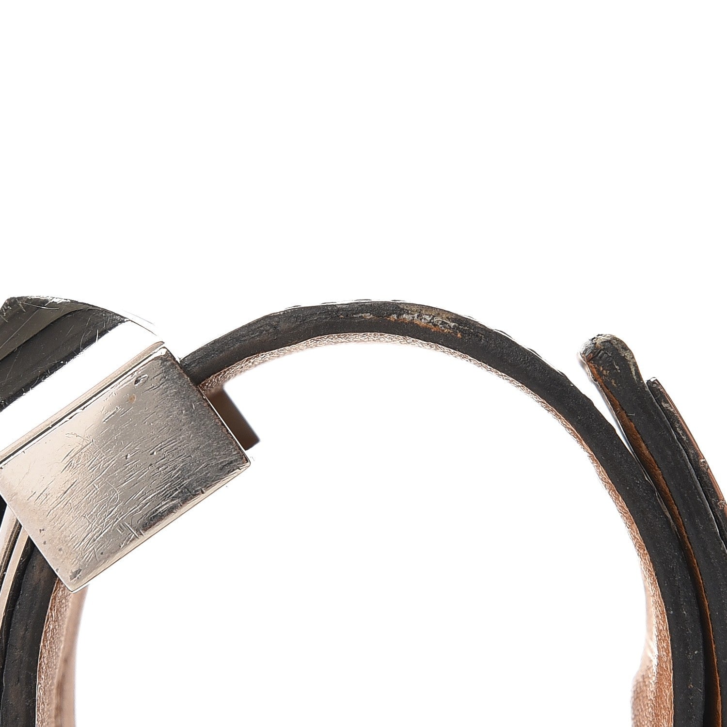 Hermes Shiny Alligator Collier De Chien CDC Bracelet S Bleu Brighton 8 of 9