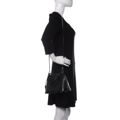 Louis Vuitton Epi Alma BB Black 2 of 11