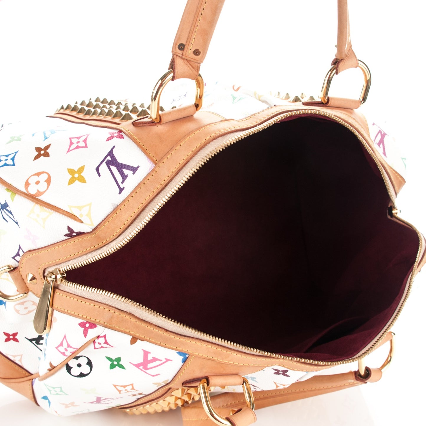 Monogram Multicolor Courtney GM White
