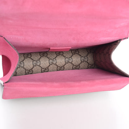 Gucci GG Supreme Monogram Mini Dionysus Shoulder Bag Pink 6 of 19