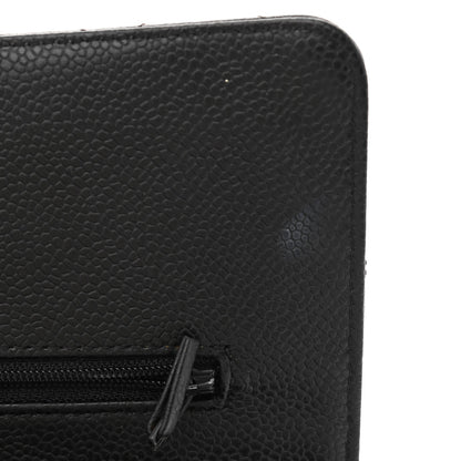 Chanel Caviar Quilted Medium Double Flap Black 11 of 12