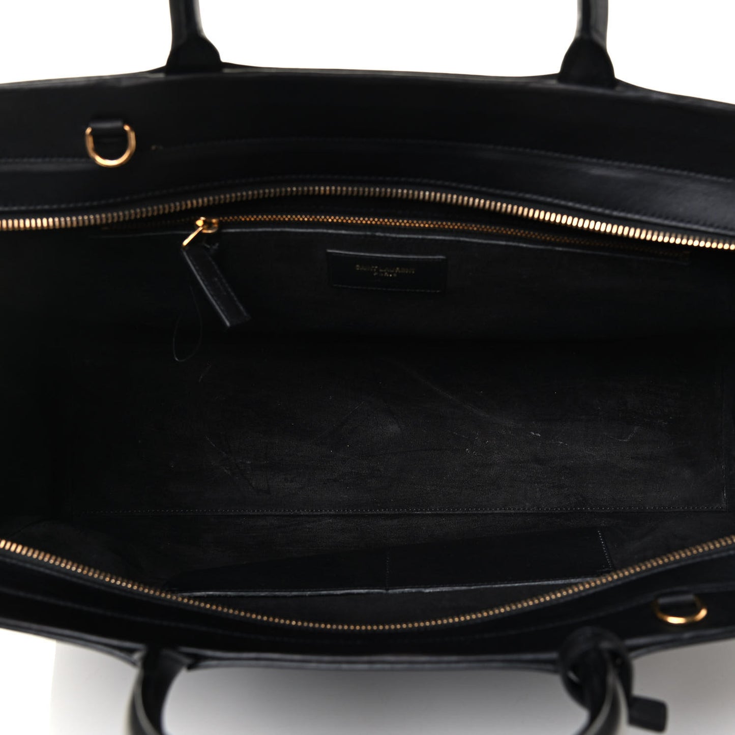 Calfskin Medium Rive Gauche Cabas Black