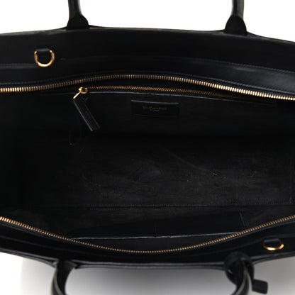 Saint Laurent Calfskin Medium Rive Gauche Cabas Black 4 of 4