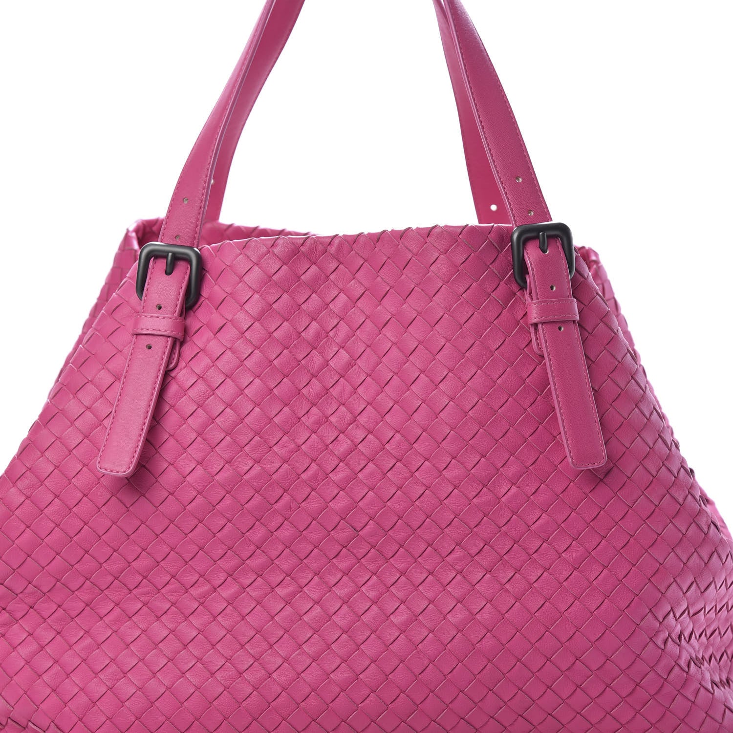 Bottega Veneta Nappa Intrecciato Large Seamless Tote Fuchsia 8 of 12
