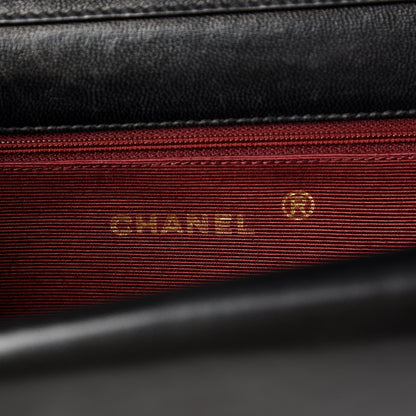 Chanel Lambskin Quilted Small Double Flap Black 5 of 11