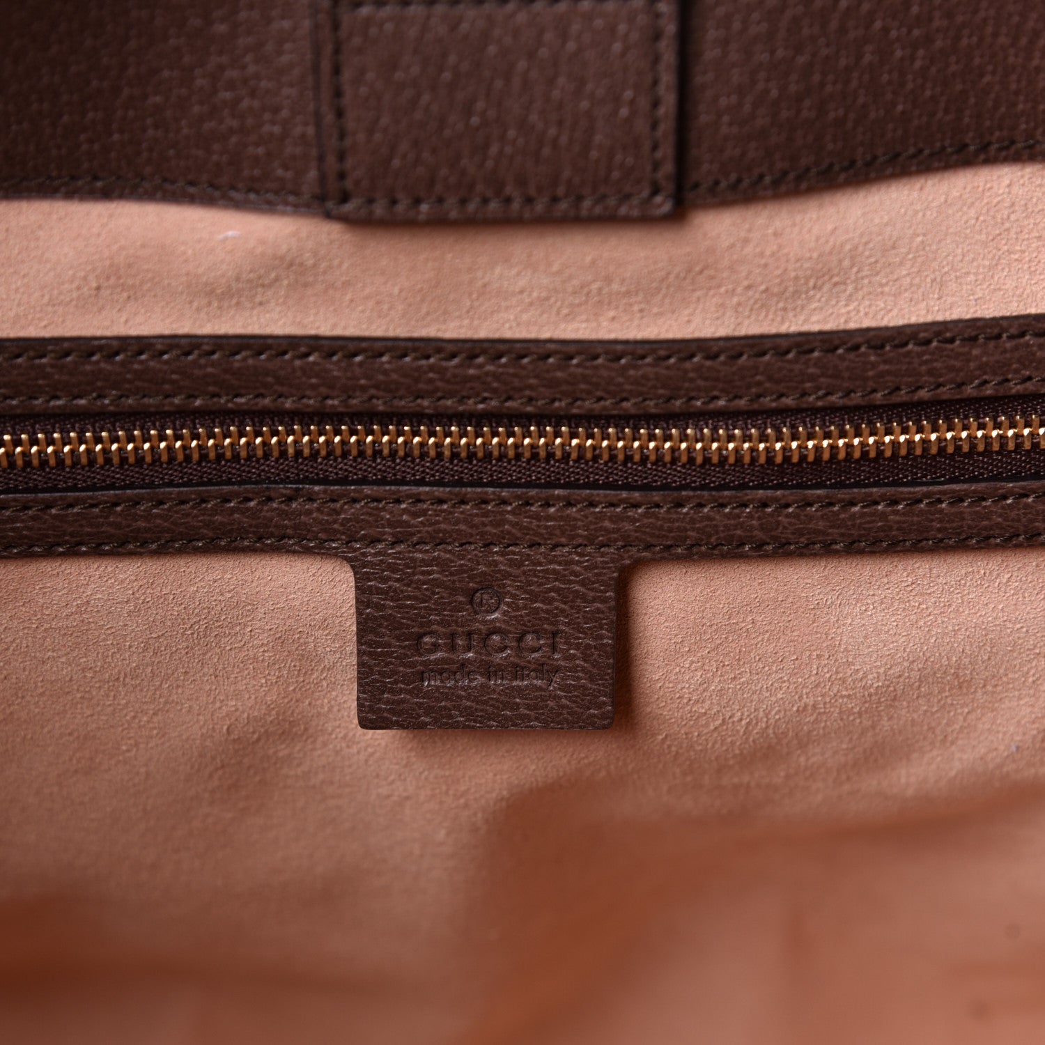 Gucci GG Supreme Monogram Medium Ophidia Shopping Tote Brown 5 of 5
