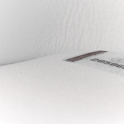 Chanel Caviar Quilted Jumbo Double Flap White 8 of 10