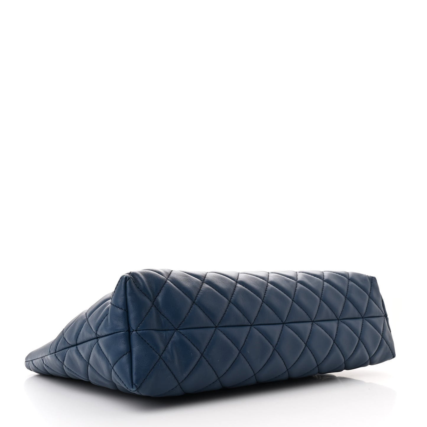 Lambskin Quilted Medium Urban Delight Tote Blue