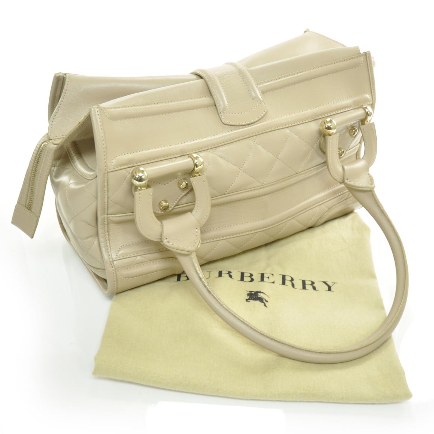 Leather Quilted Manor Tote