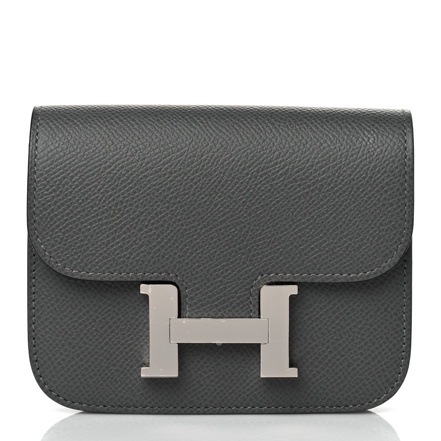 Hermes Epsom Constance Slim Wallet Graphite 2 of 10