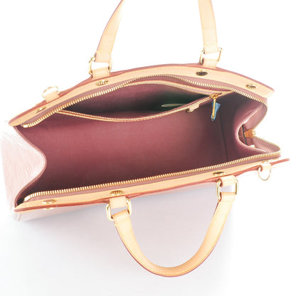 Louis Vuitton Vernis Brea MM Rose Velours 5 of 7