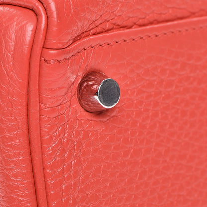 Hermes Togo Kelly Retourne 35 Geranium 32 of 36