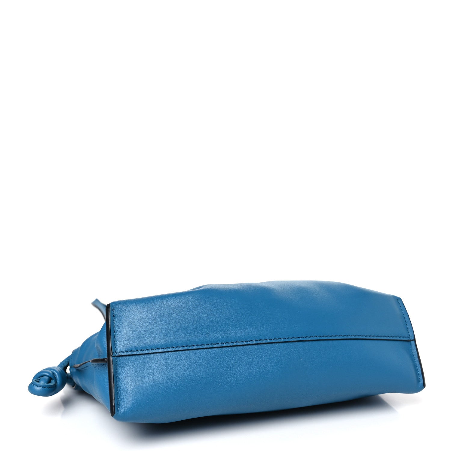 Loewe Calfskin Mini Flamenco Knot Bag Blue 4 of 8