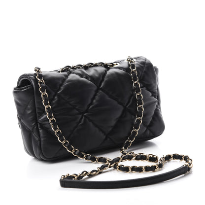 Chanel Lambskin Quilted Flap Black 3 of 10