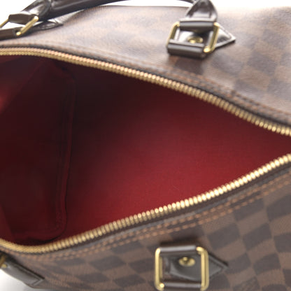Louis Vuitton Damier Ebene Speedy Bandouliere 30 5 of 9